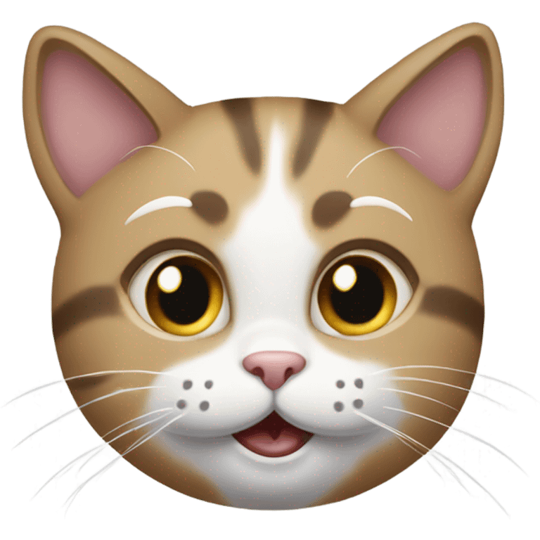 A cat saying your welcome  emoji