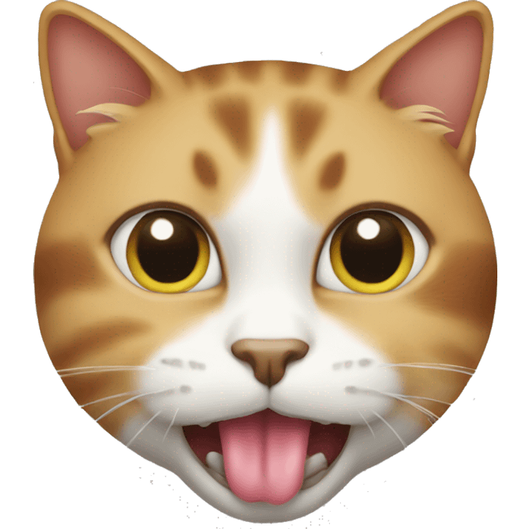 Cat eat  emoji