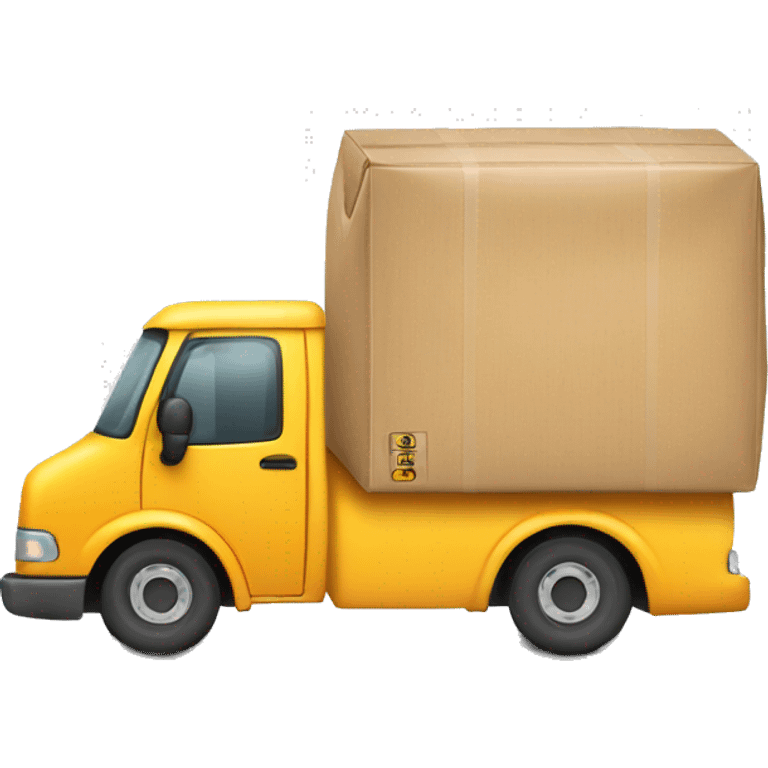 delivery truck clipart emoji