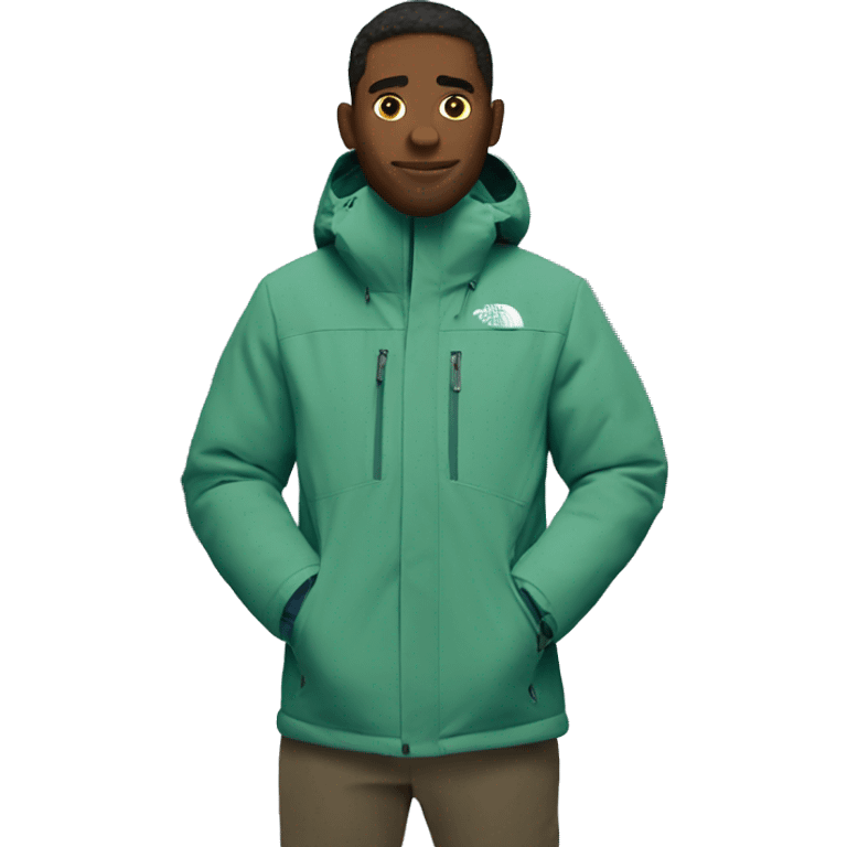 The north face emoji