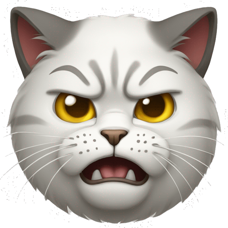 angry cat emoji