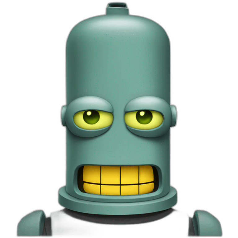 Bender from Futurama emoji