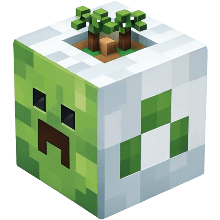 Logo Minecraft emoji