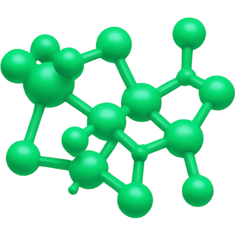 chemical compound green emoji