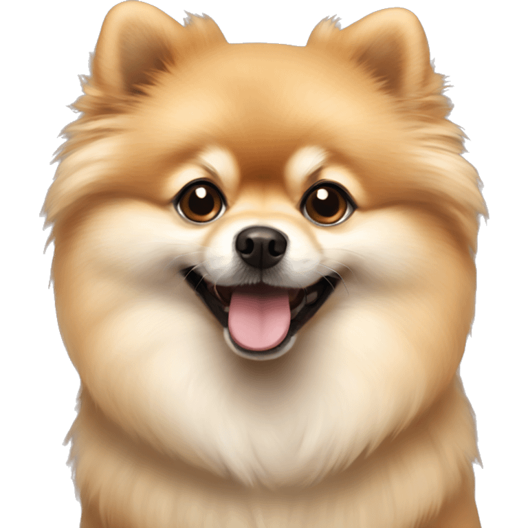 cute pomeranian emoji