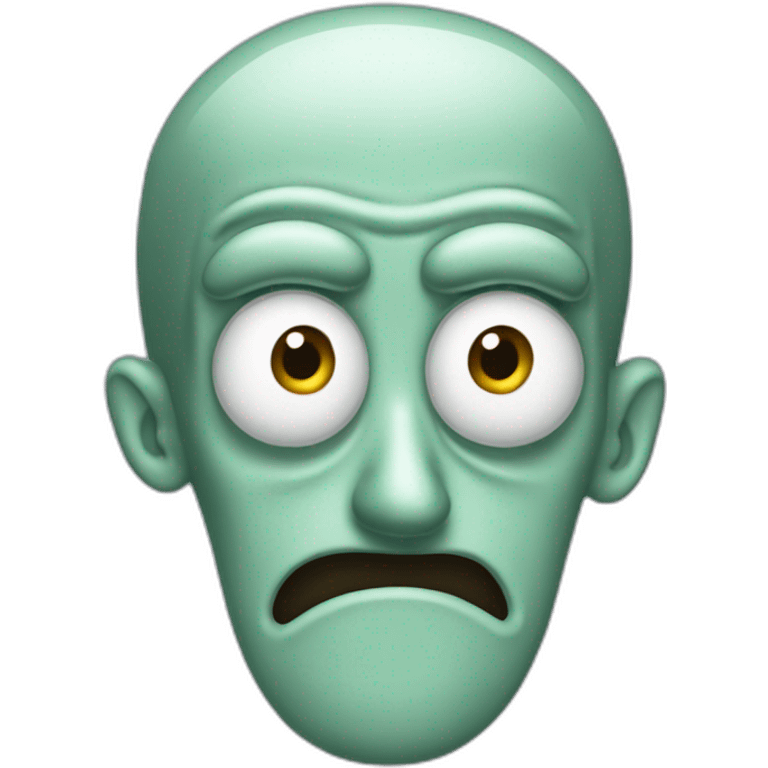 handsome squidward emoji