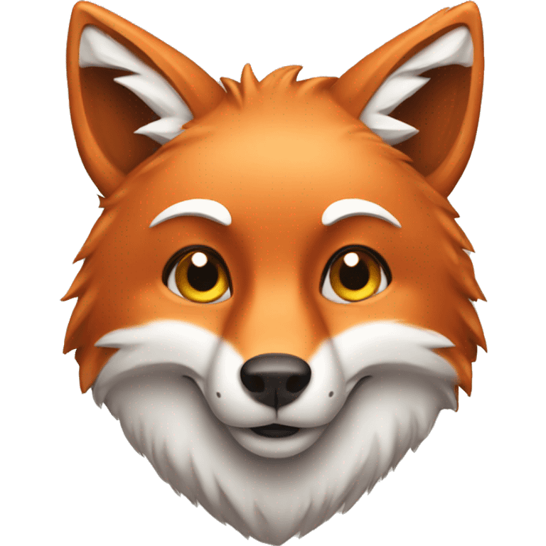 hard working fox emoji