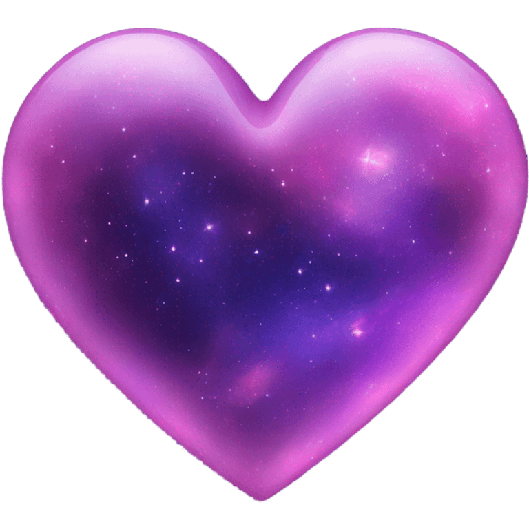 purple pink galaxy heart emoji