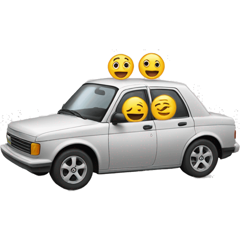 Car with Bobs emoji