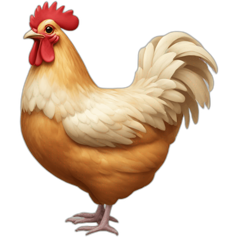 Hen emoji