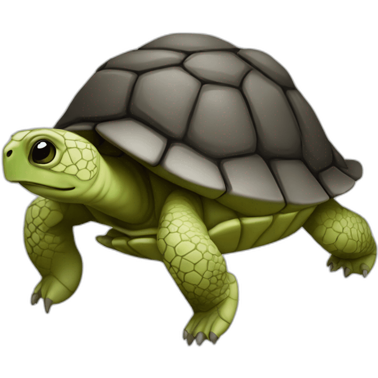 Tortue sur tortue emoji