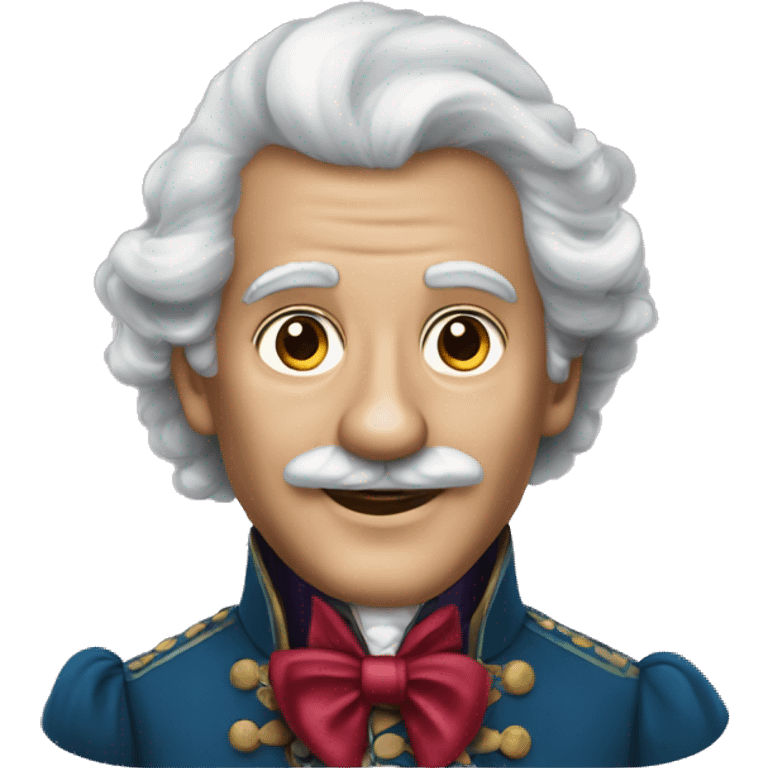 The character Drosselmeyer from the nutcracker emoji