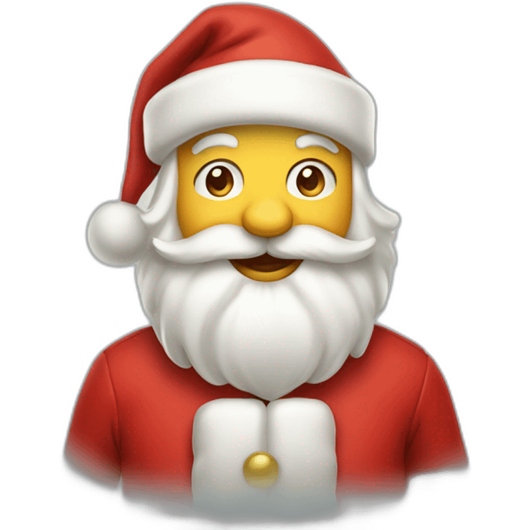 winking santa clauss emoji