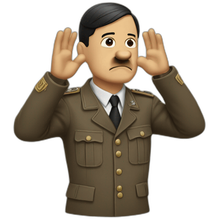 hitler dab emoji