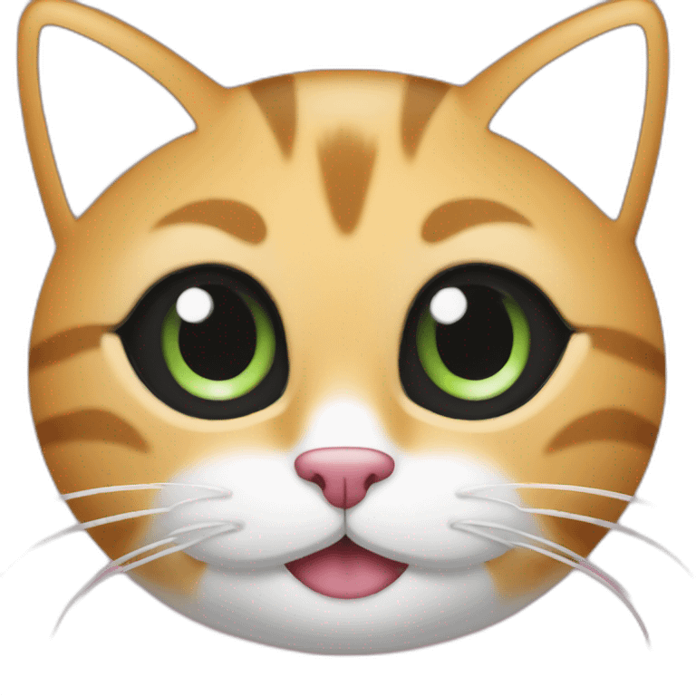 a cat making tiktoks emoji