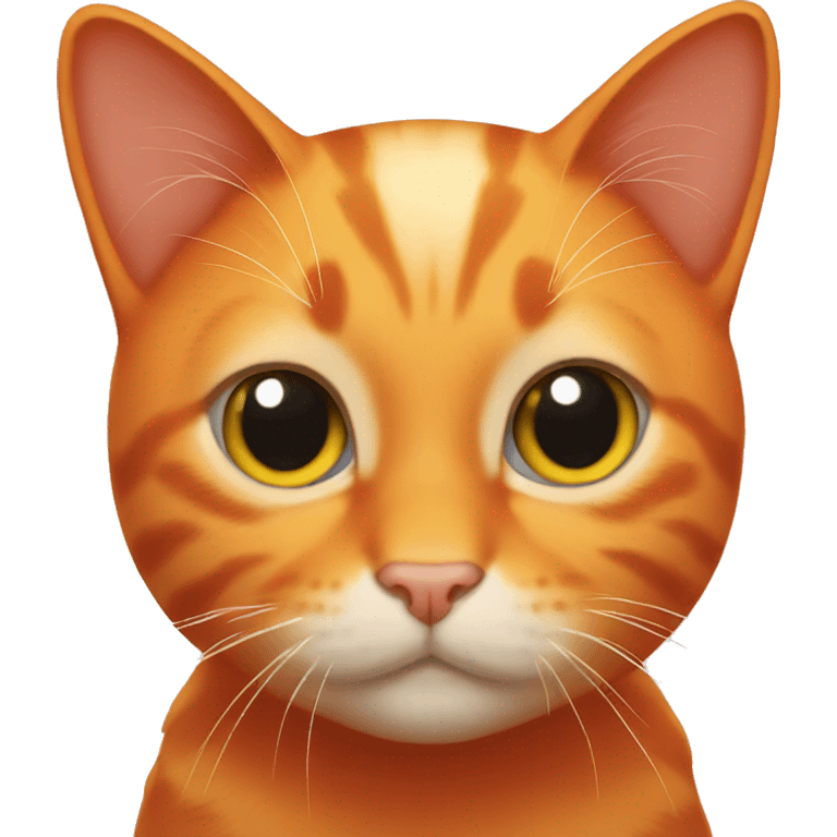 Orange kitty  emoji