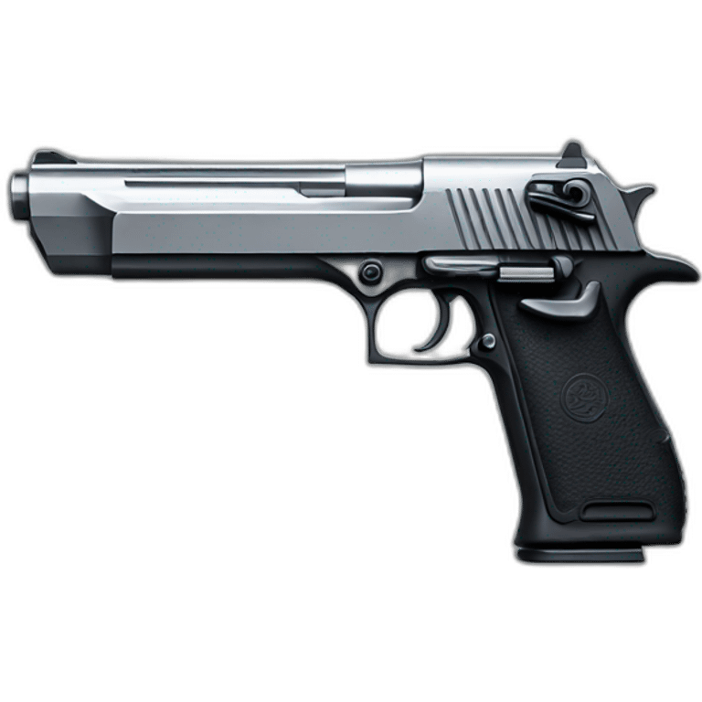 Desert eagle gun emoji