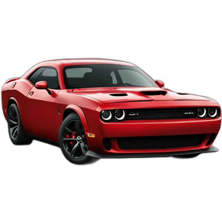  Dodge hellcat emoji