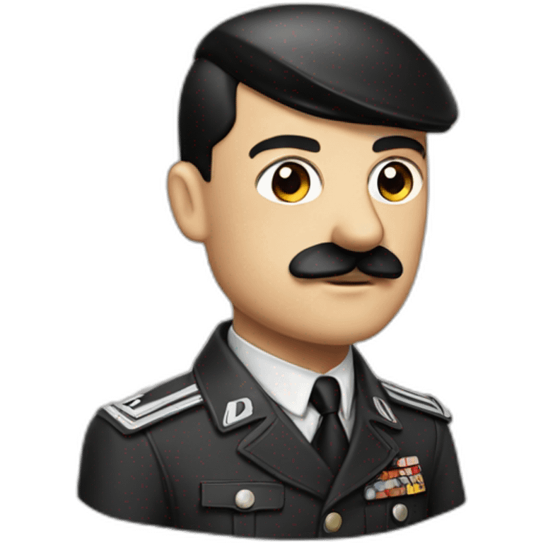 Hitler qui leve la main emoji