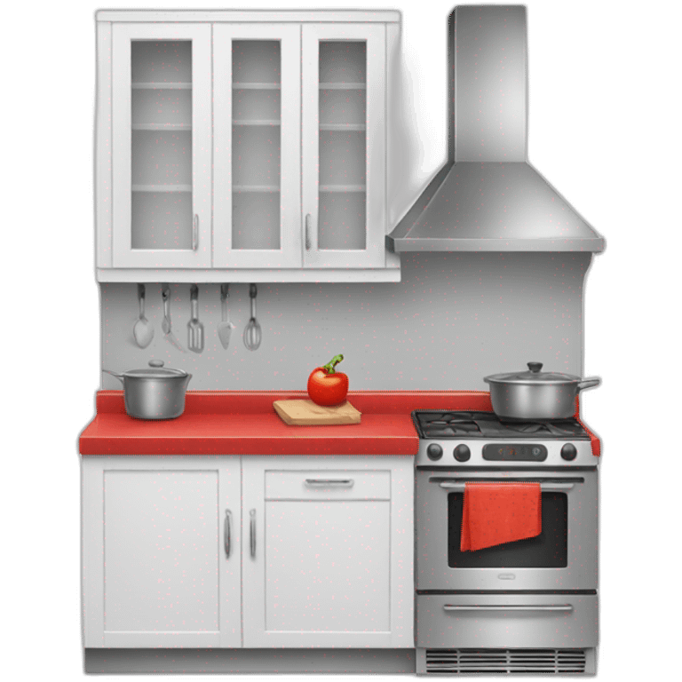 Kitchen in Ketchup emoji