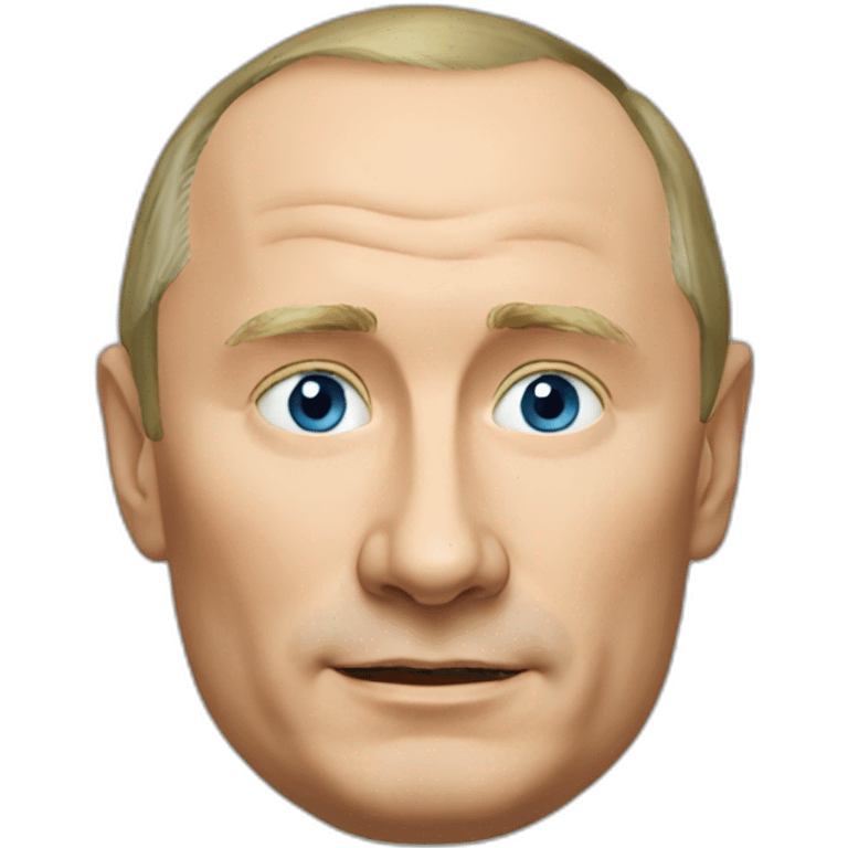 Putin's head emoji