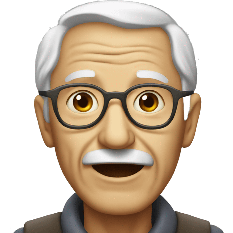 Very very old man emoji