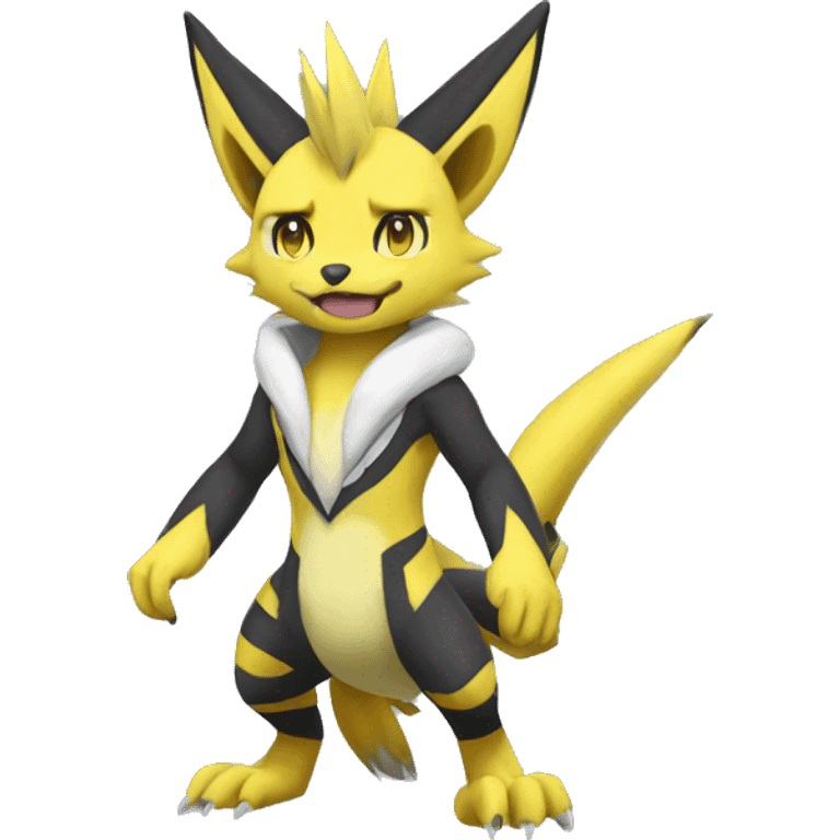 Lombax-Renamon-Zeraora full body emoji