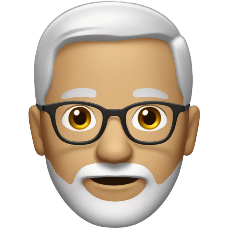 bald older IT guy with glasses and a grey goatee emoji