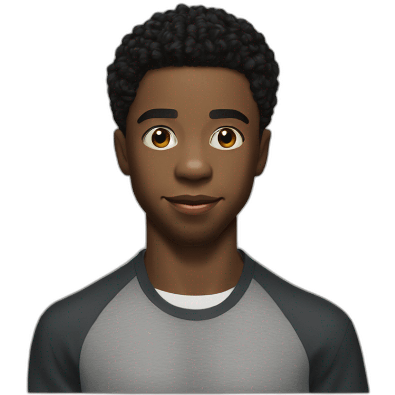 Young Chadwick Boseman emoji