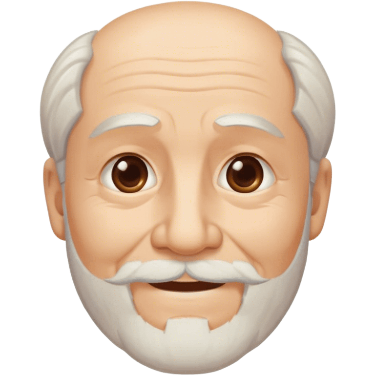 elderlyman with white gotee emoji