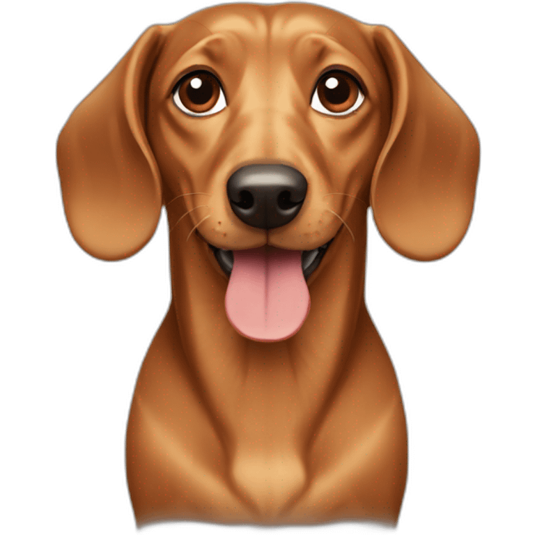 Light Brown Dachshund emoji