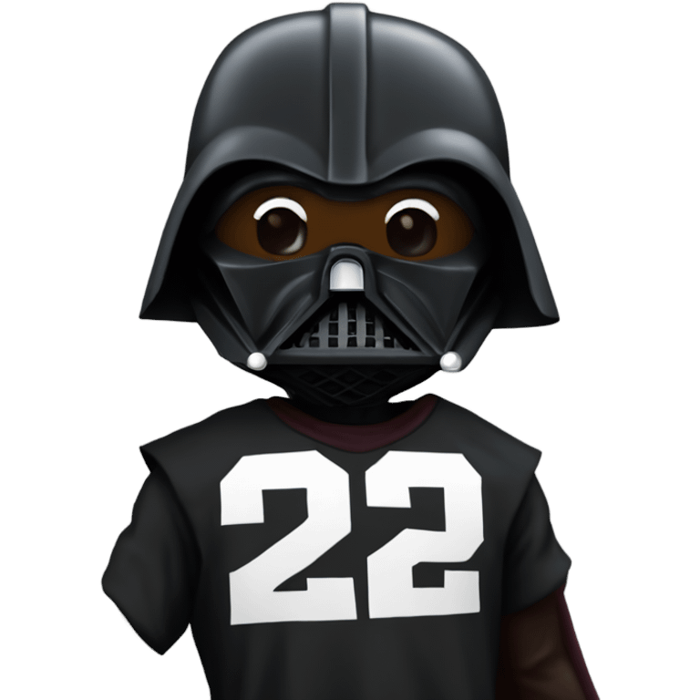 Darth Vader with a Johnny manziel Texas a&m jersey emoji