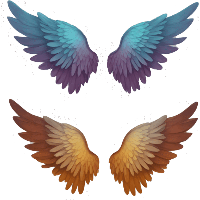 A pair of wings emoji