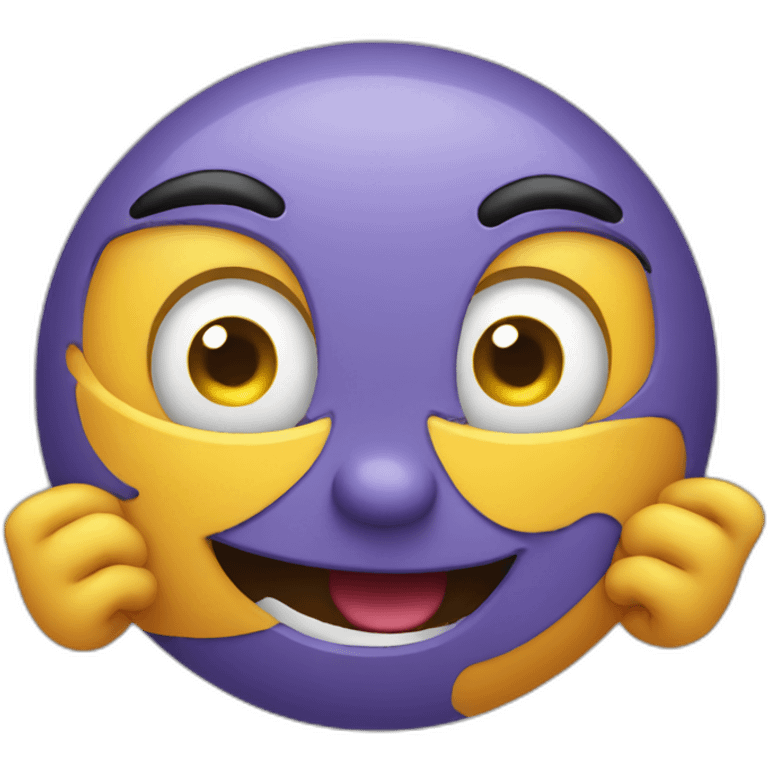 Astonished and joyful emoji