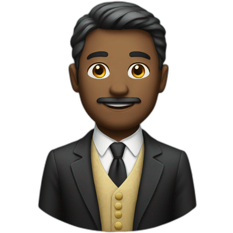 Rich man emoji