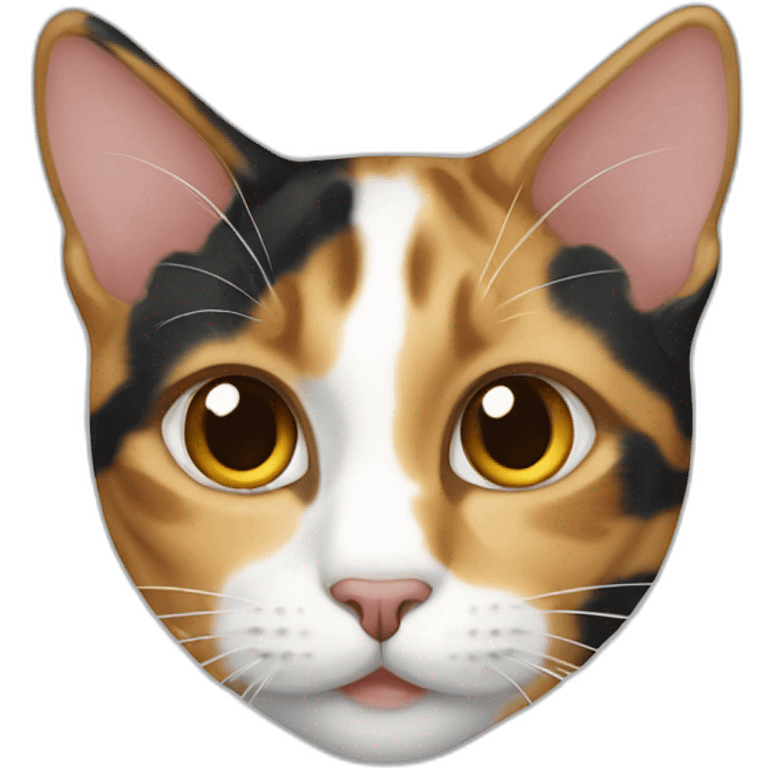 calico tabby emoji