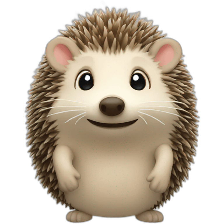 hedgehog plush emoji