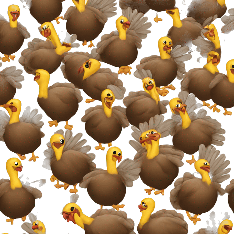 Party turkey emoji