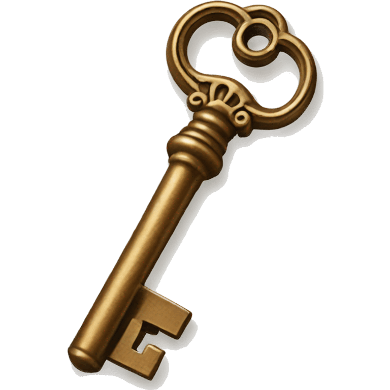 Vintage key  emoji