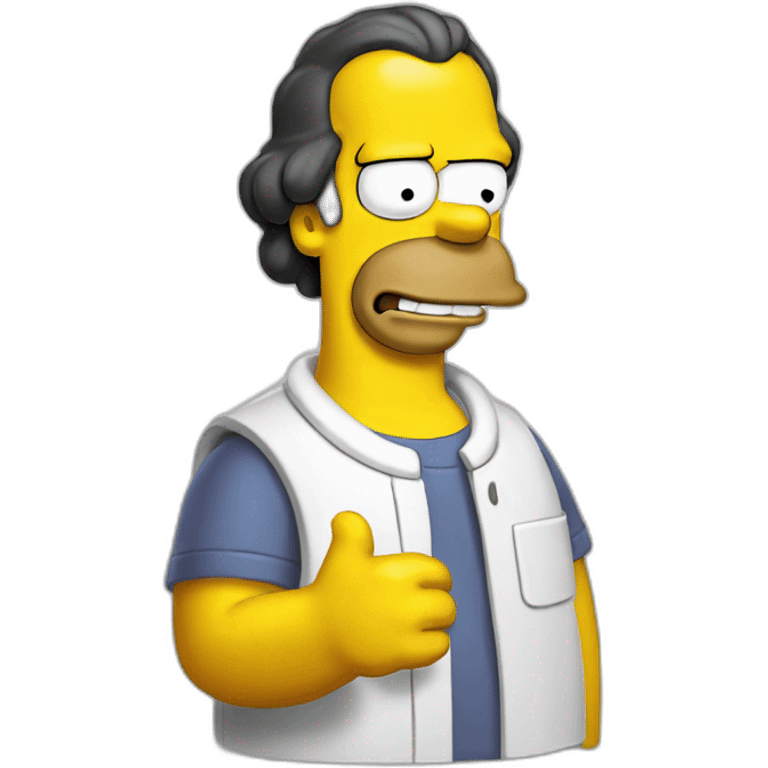 Homer simpsons emoji