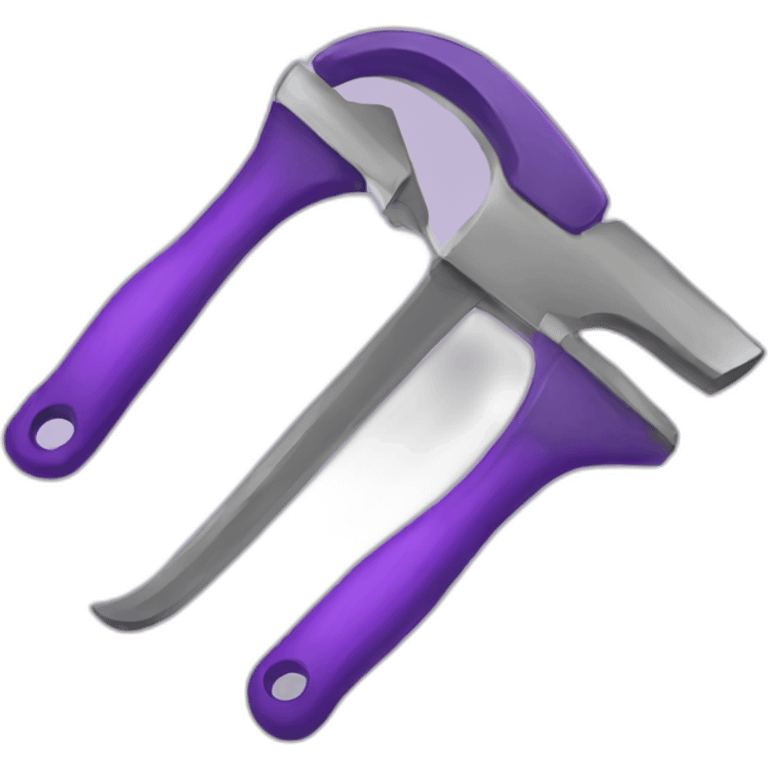 purple tools emoji