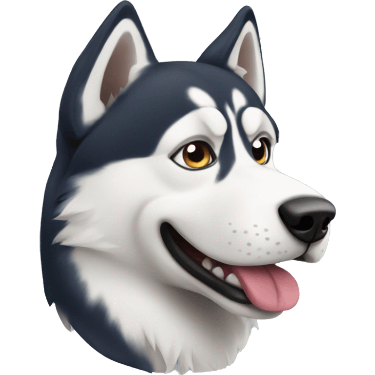 Husky Dog emoji