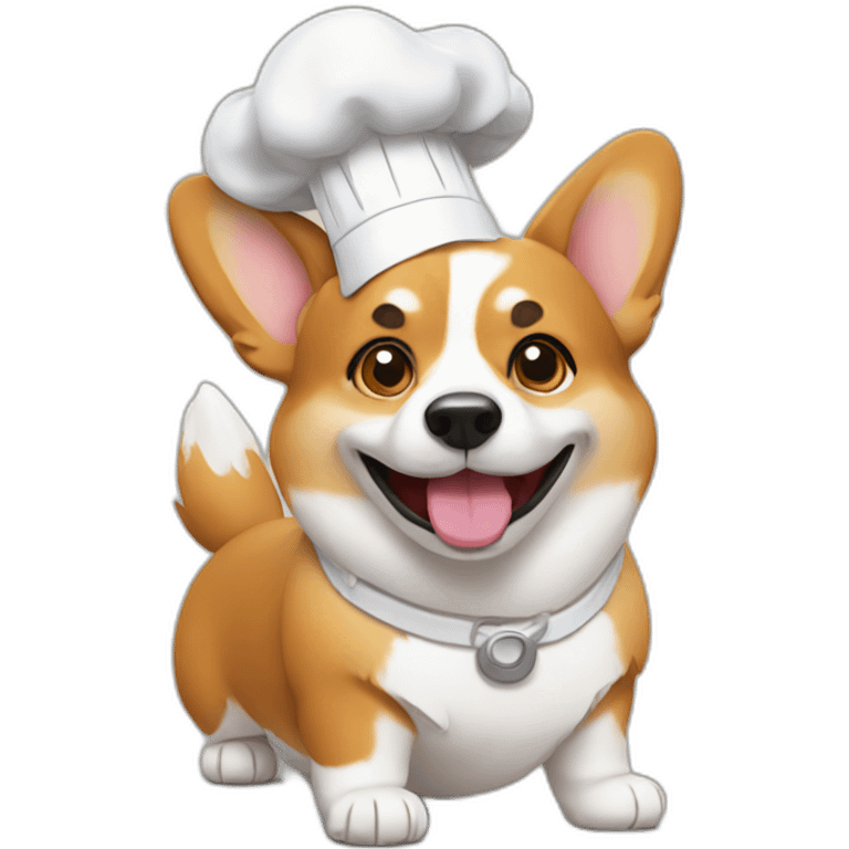 corgi-chef emoji