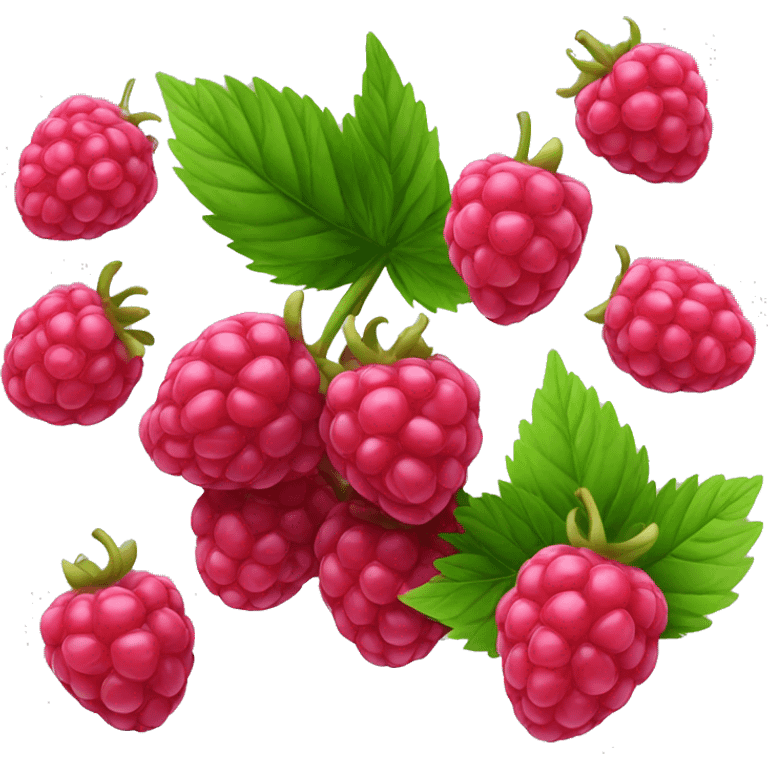 Raspberry emoji