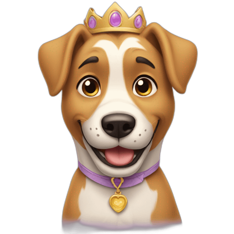 Disney-dog-princess emoji