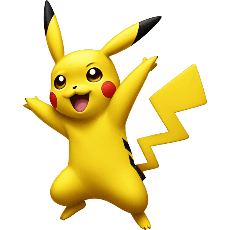 Pikachu qui danse emoji