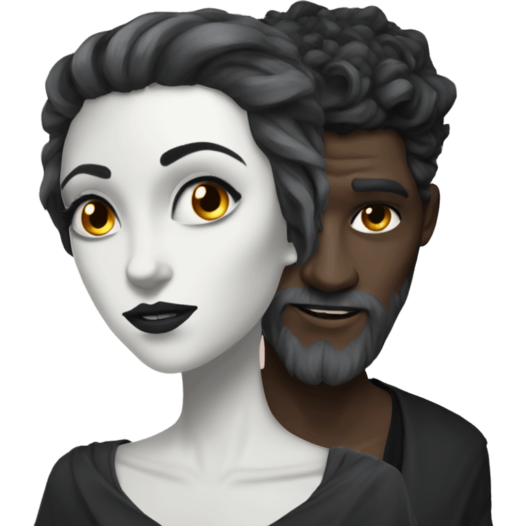 Hades and Persephone white skin emoji