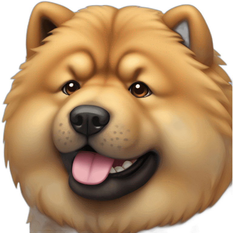 Chow chow emoji