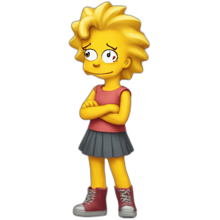 Lisa Simpson emoji