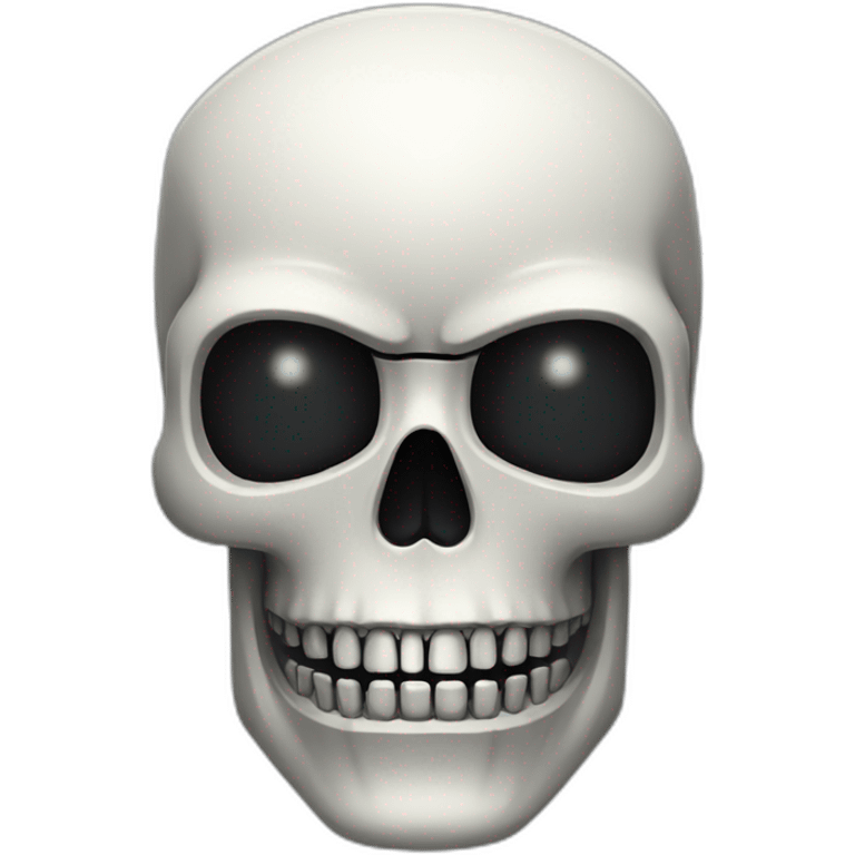 robot skull emoji